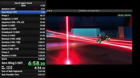 Secret Agent Clank 100% in 6:34:32