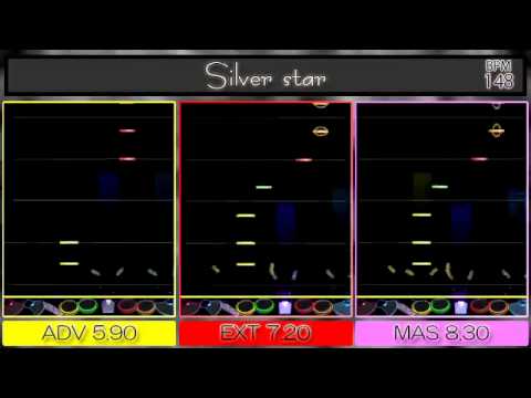 【GITADORA OD】Silver star (ADV/EXT/MSTR)