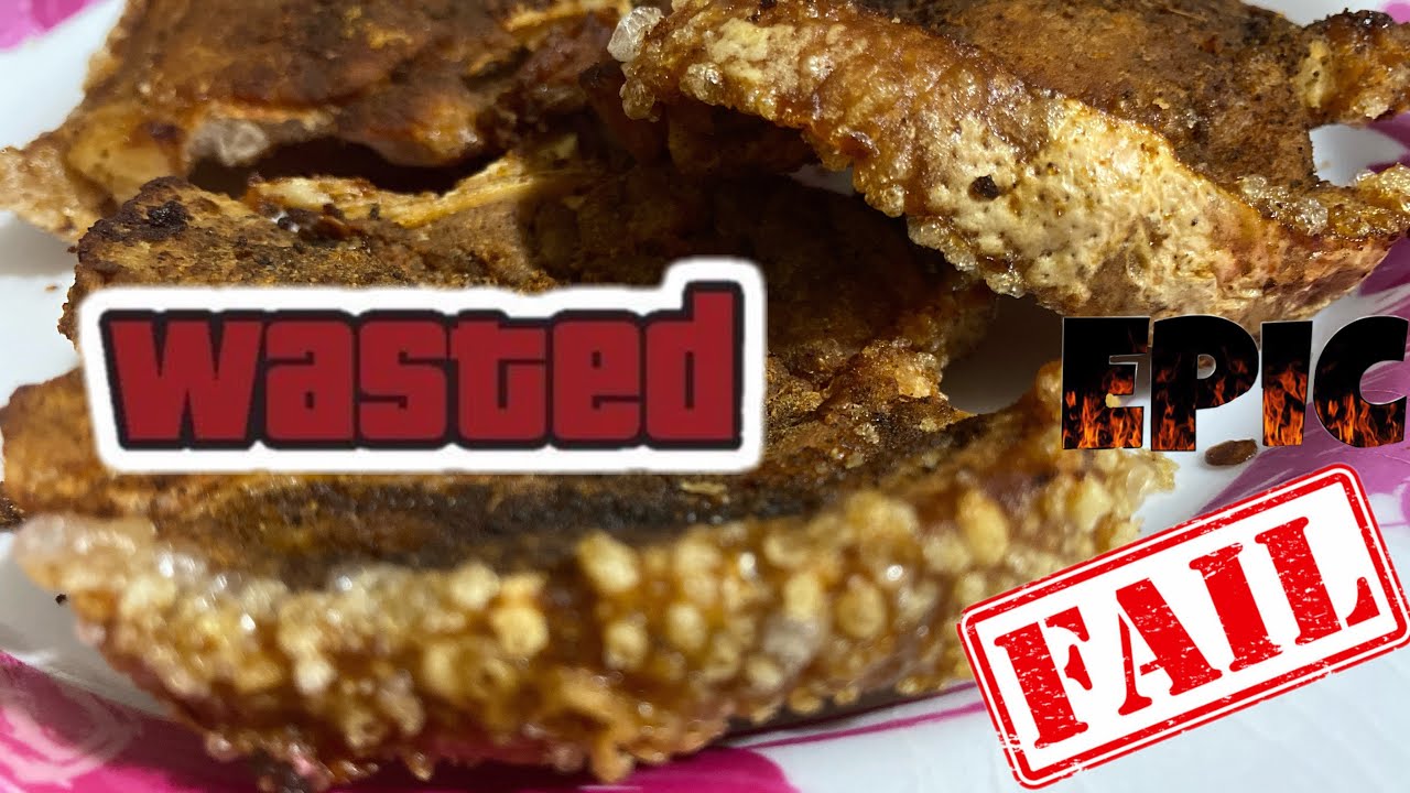 Deep Fry Pork Chop OVERCOOKED YouTube