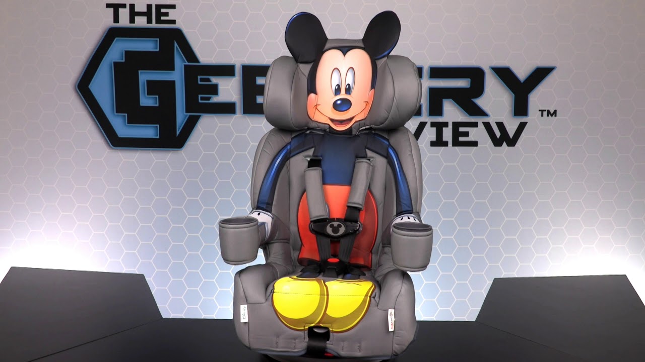 Kids Embrace Disney Mickey Mouse Booster Car Seat