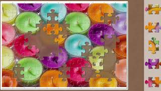 Jigsawpuzzles 🧩 🧩//Colorful Candles 🕯 ✨️//puzzles🧩//puzzles Game//jigsaw puzzles Game//Relaxing 😴// screenshot 4