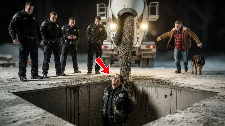 Corrupt Cops Tried to Seal Her in Concrete — Unaware a Veteran and His Dog Were Watching