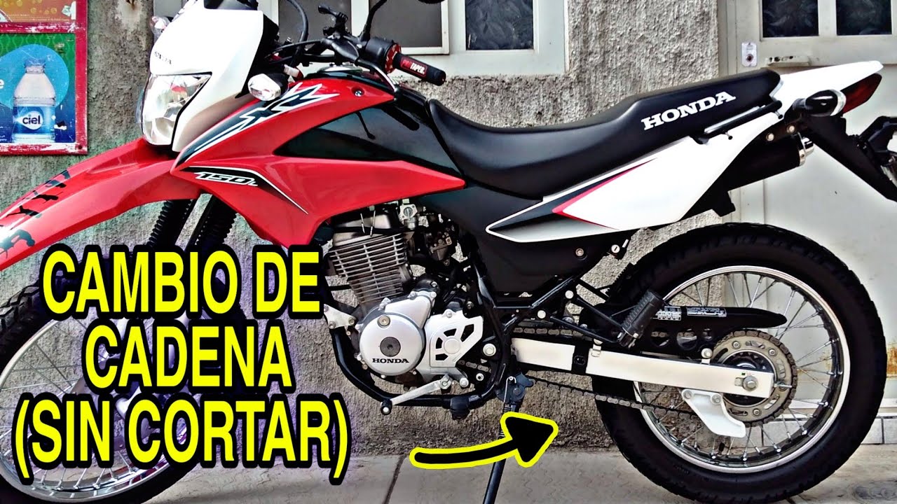 componente Armonioso Estrella COMO CAMBIAR LA CADENA DE UNA MOTO - CAMBIAR CADENA DE MOTO (SIN CORTAR) -  TUTORIAL [ El Vielza ] - YouTube