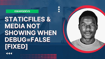Django Staticfiles and Media not showing when DEBUG = False [Fixed]