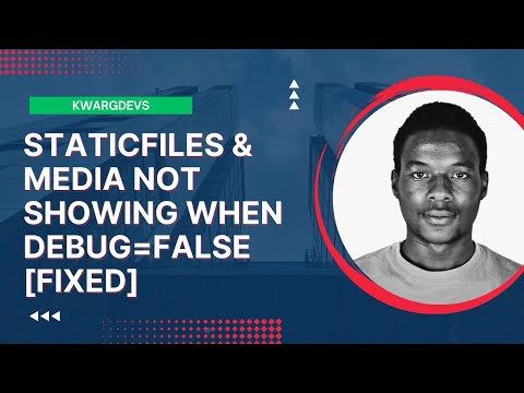 Django Staticfiles and Media not showing when DEBUG = False [Fixed]