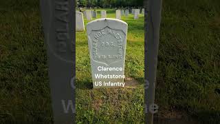 Clarence Whetstone 20th US Infantry  #cemetery #shorts #history