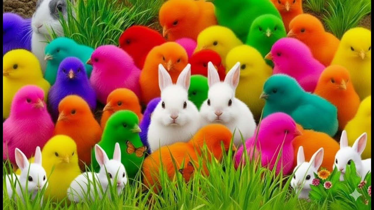 Keseruan Menangkap Ayam Warna-Warni dan Bermain dengan Hewan Lucu