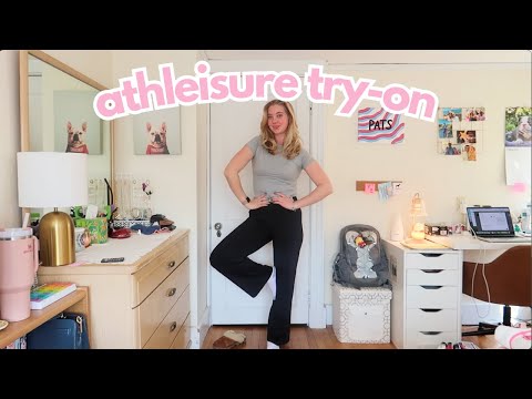 athletic wear try on haul: g4free activewear for spring