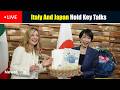 🔴 LIVE | Giorgia Meloni Meets Sanae Takaichi For Key Talks