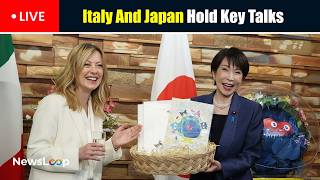 🔴 LIVE | Giorgia Meloni Meets Sanae Takaichi For Key Talks