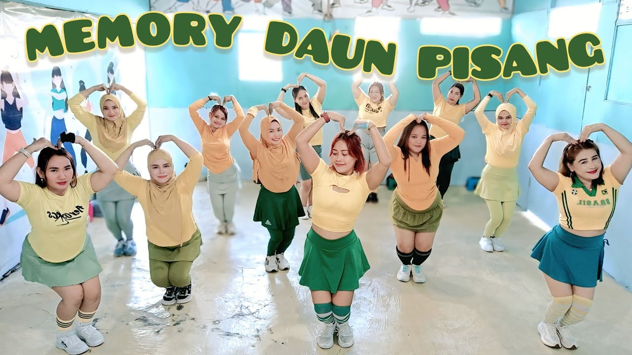 MEMORY DAUN PISANG | SENAM KREASI DANGDUT | SABURIA | CHOREO BY NENG VITA