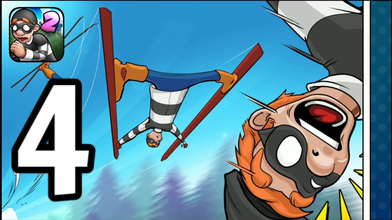 Robbery Bob 2 - Gameplay Walkthrough Part 4 | Pilfer Peak: Levels 1-20 (Android, iOS)