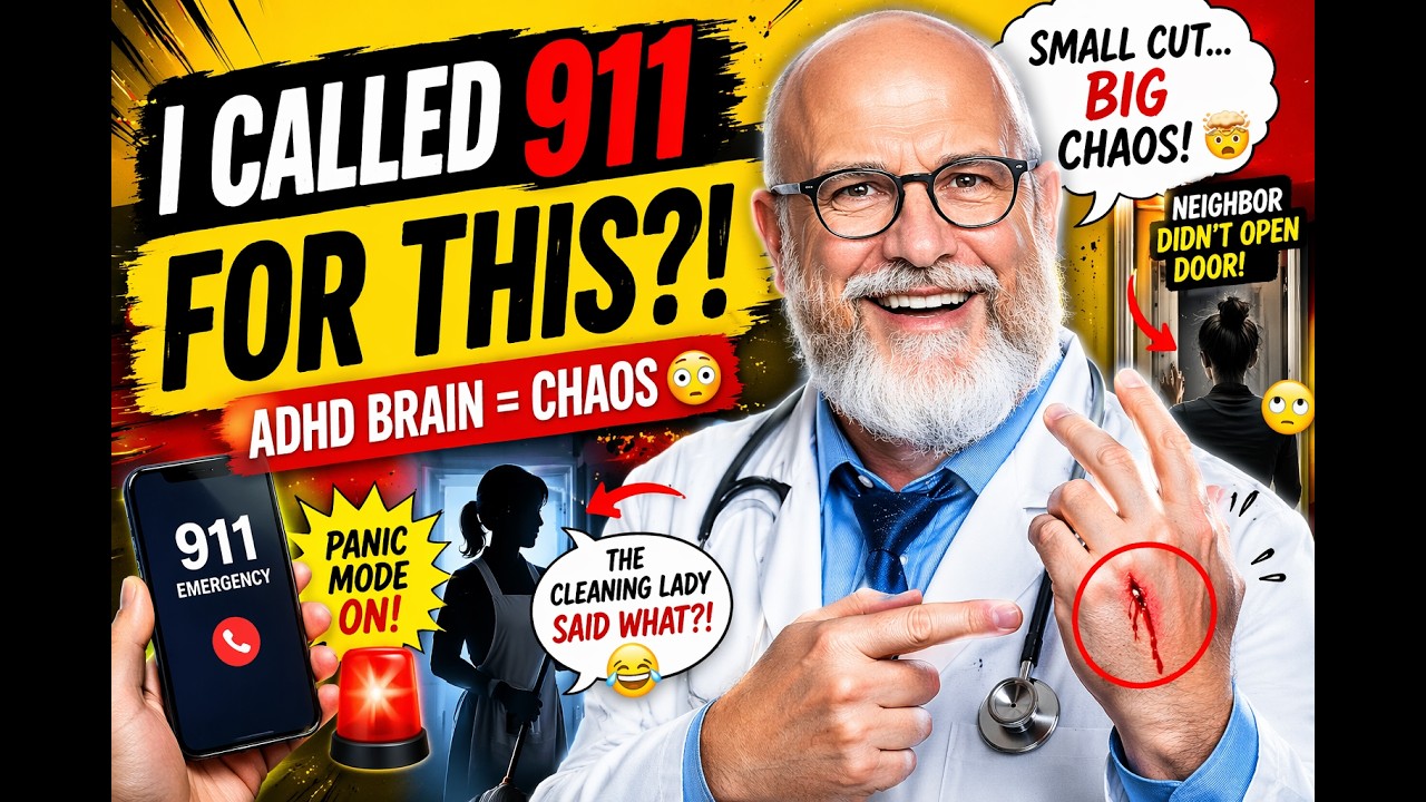 Bleeding, Panic & Chaos… My ADHD Brain Took Over 😳 (ADHD Funny Story ...