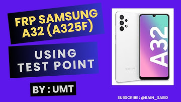 Unlock FRP SAMSUNG A32 (A325F) in under 2 minute with UMT (Using Test Point)