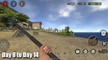 Raft Survival Day 7 to Day 14 | Gameplay Walkthrough ( Android & iOS )