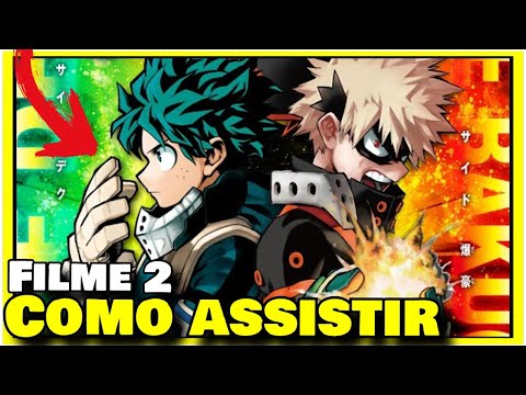 Como Assistir BOKU NO HERO 2 filme COMPLETO online - Heróis Rising