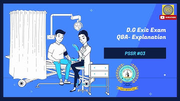 PSSR   D G Shipping  Exit exam Q&A part 3