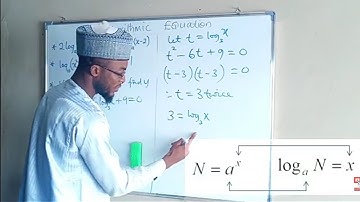 Logaritmische vergelijkingen