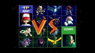 Giovanni Gym Leader Battle Round 2 | Pokémon Stadium