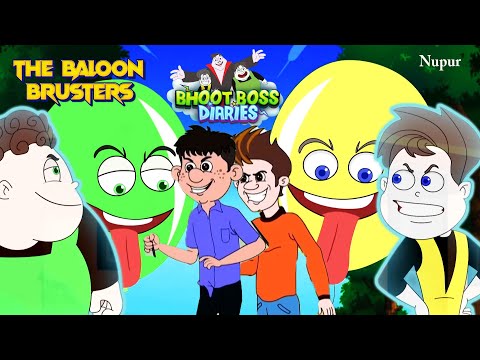 Thakela और Pakela ने Balloon Monster 👺बन कर सिखाया Balloon Busters 🎈को सबक  I Moral Stories For Kids