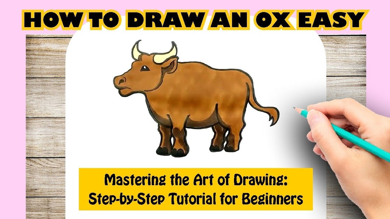 How to Draw An Ox Easy - YouTube
