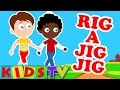 Rig A Jig Jig Nursery Rhyme For Kids And Children