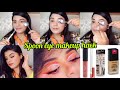 spoon eye makeup hack || new makeup products review || wet &amp; wild foundation || la girl eye liner