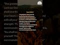 Jesus names the two commands that change everything | Mark 12:29-31