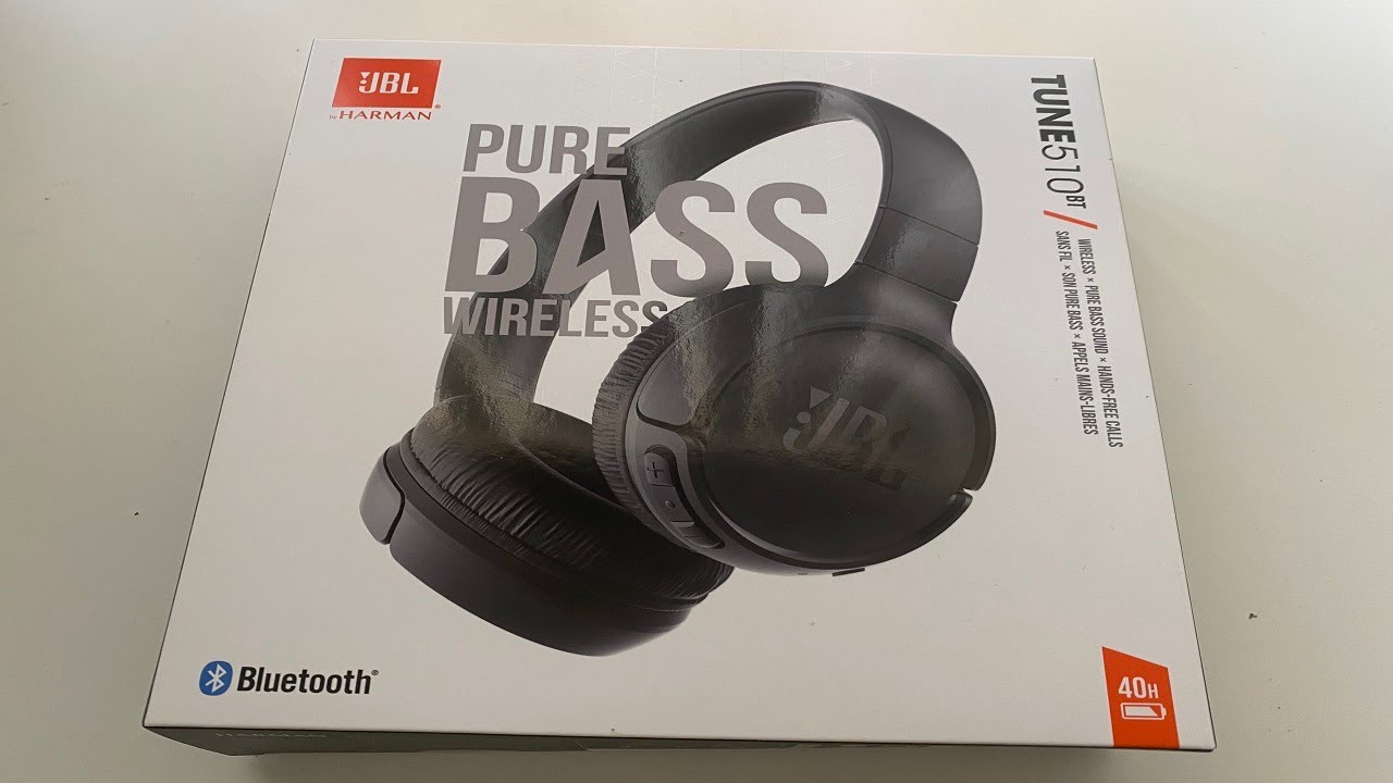 JBL Tune 510BT Headphone - PURE BASS 