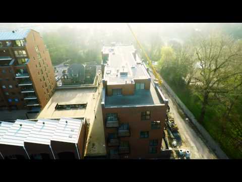 Meyster's Buiten in Utrecht vanuit de lucht