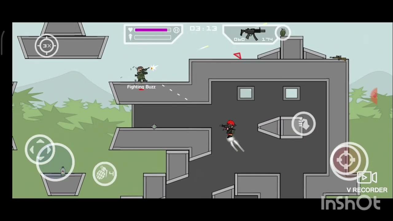 Mini Militia solo gameplay. - YouTube