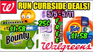 WALGREENS CURBSIDE DEALS (5/5  5/11) | **** $1.58 Tide & Bounty!!!!!