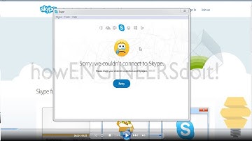 Skype Error Fixed:Sorry we couldn