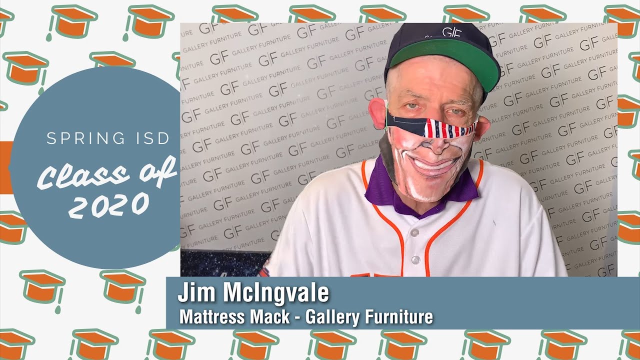 Class of 2020 Jim McIngvale, Gallery Furniture YouTube