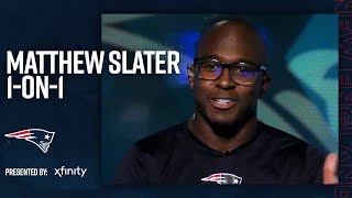 Matthew Slater Talks Art Rooney Sportsmanship Award Nomination & 2021 Pro Bowl | Patriots 1-on-1