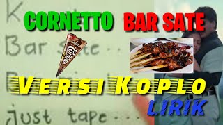 lagu India ||Cornetto bar sate Lirik Versi dangdut Koplo Humko Humise Curalo