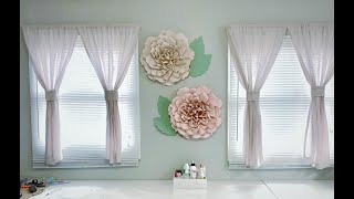 Giant Spring Flower with FREE template file !