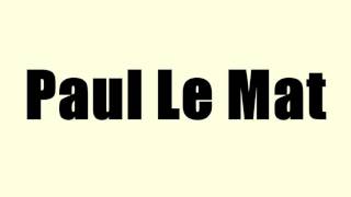 Paul Le Mat