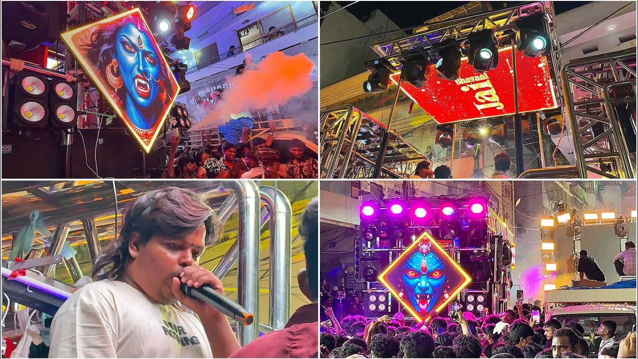 1st Time Ever! Biggest Truss Setup Rinku Pad Band | Bonalu 2025 Secunderabad | MLA Padmarao