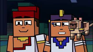 The Story of Minecraft's First Creeper Cartoon Animation   YouTube