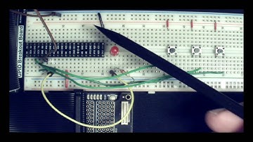FPGA Breadboard Computer Completed Clock Module