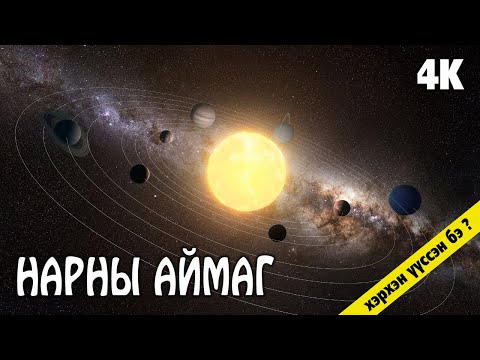 Нарны аймаг ба гаригуудын үүсэл - SOLAR SYSTEM