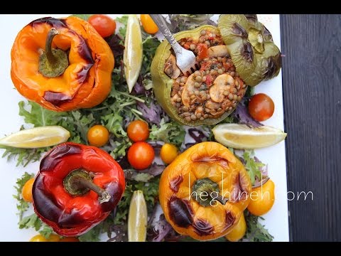 Video: How To Easily Make Lentil Stuffed Peppers