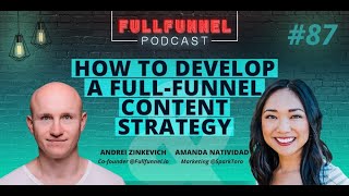 How to develop a full-funnel content strategy with Amanda Natividad