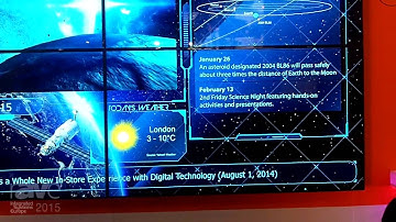 ISE 2015: CAYIN Technology Discusses the 40Display Video Wall