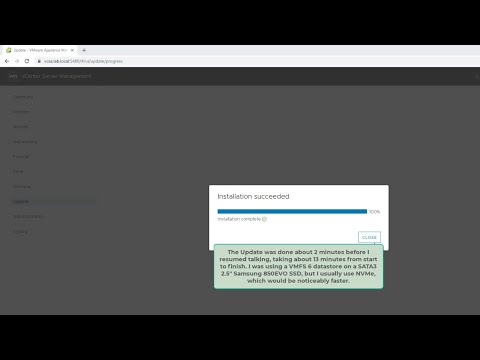 Using VAMI Update to VMware vCenter Server 7.0.0d resolves issue w/ 7.0.0c high CPU usage in VCSA VM
