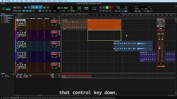 Editing Audio in Pro Tools: Keyboard Shortcuts and the Smart Tool