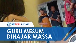 Detik-detik Oknum Guru Dipergoki Mesum di Toilet dengan Bocah 16 Tahun, Ngaku Terkunci dari Luar