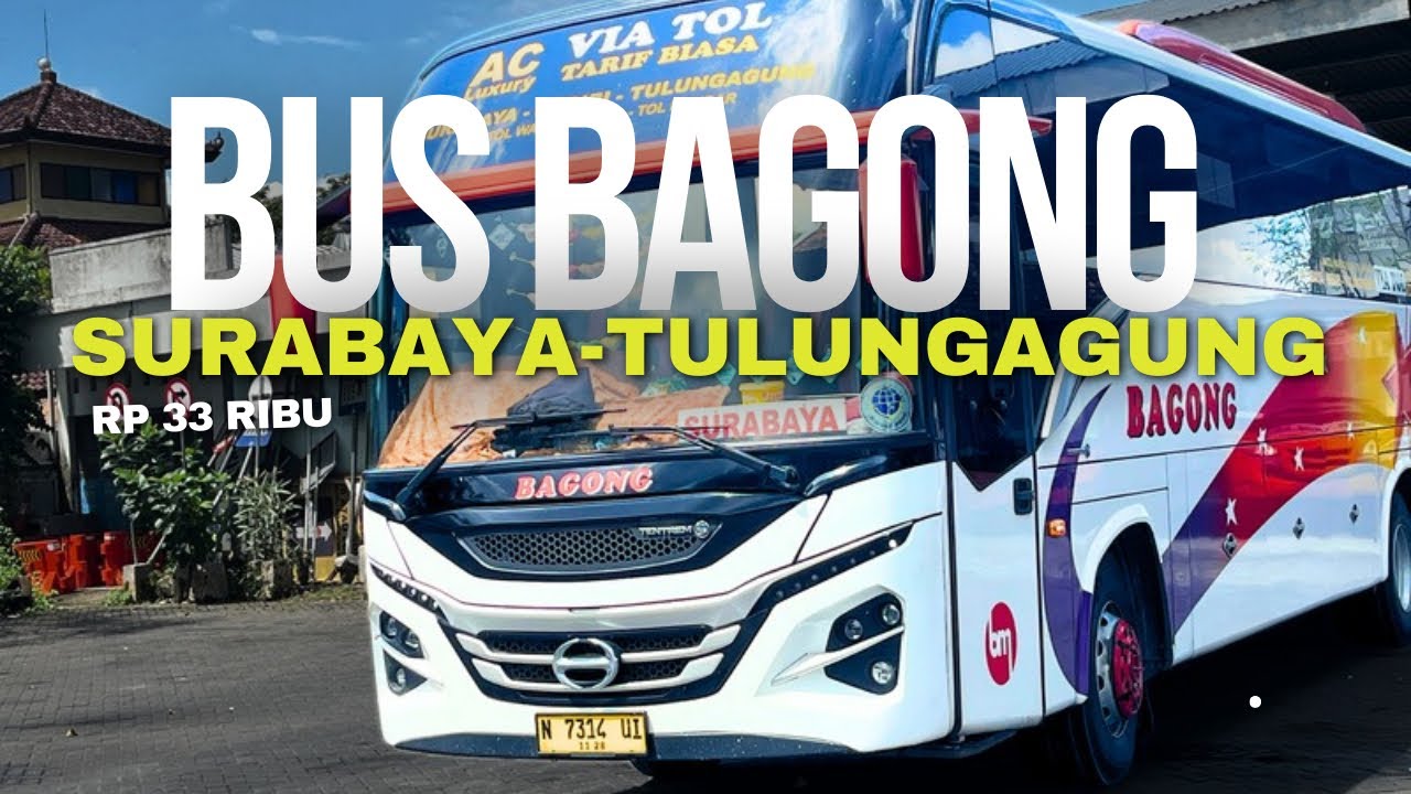 Pak Sopir Sampai Emosi ‼️Puncak Arus Balik Naik Bus Bagong Surabaya-Tulungagung