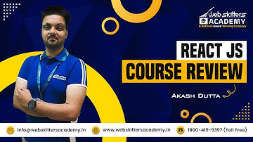 React JS Course Review | Best IT Training Institute | Webskitters Academy
